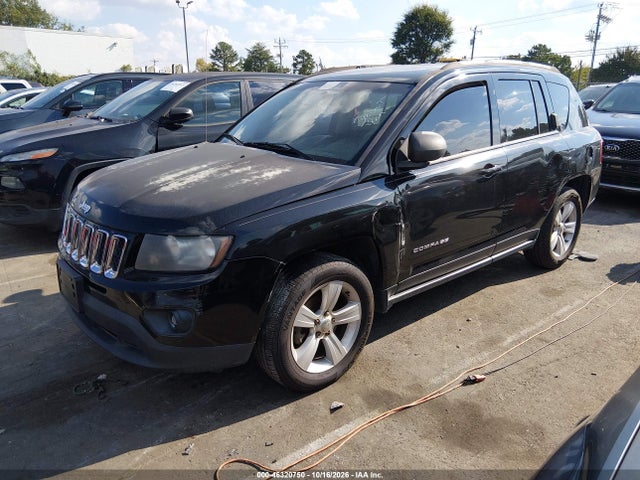2016 Jeep Compass Sport მანქანა იყიდება აუქციონზე, vin: 1C4NJDBB3GD670864, აუქციონის ნომერი: 46320750