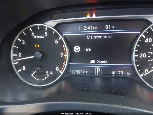 46320803 :رقم المزاد ، 1N4BL4BV4LC162903 vin ، 2020 Nissan Altima S Fwd مزاد بيع