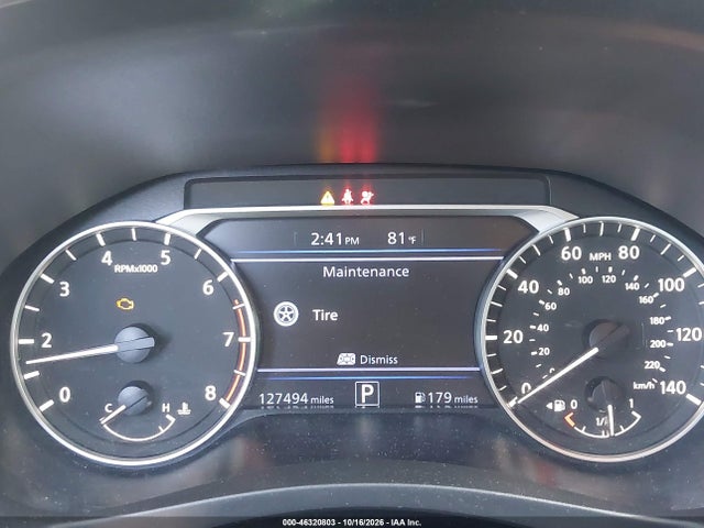 46320803 :رقم المزاد ، 1N4BL4BV4LC162903 vin ، 2020 Nissan Altima S Fwd مزاد بيع