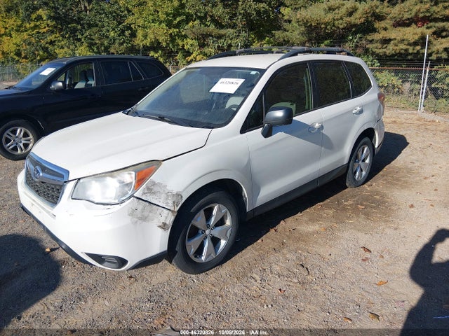 2015 Subaru Forester 2.5i მანქანა იყიდება აუქციონზე, vin: JF2SJABC3FH517985, აუქციონის ნომერი: 46320826