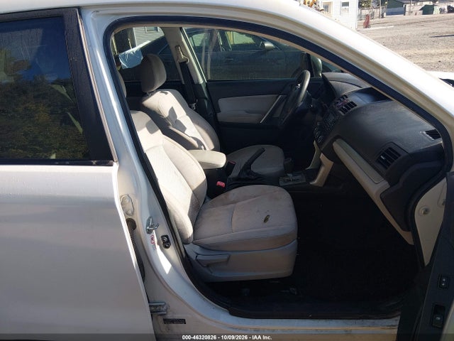 2015 Subaru Forester 2.5i მანქანა იყიდება აუქციონზე, vin: JF2SJABC3FH517985, აუქციონის ნომერი: 46320826