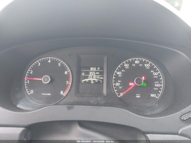 2014 Volkswagen Jetta 2.0l S მანქანა იყიდება აუქციონზე, vin: 3VW2K7AJ1EM304622, აუქციონის ნომერი: 46320957