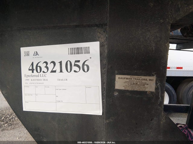 Aukcja sprzedaży 1999 Kaufman Trailers Trailer, vin: 15XFW5327X1001453, numer aukcji: 46321056