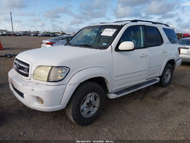 46321079 :رقم المزاد ، 5TDBT48A91S000470 vin ، 2001 Toyota Sequoia Limited V8 مزاد بيع