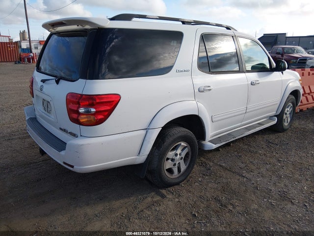 46321079 :رقم المزاد ، 5TDBT48A91S000470 vin ، 2001 Toyota Sequoia Limited V8 مزاد بيع