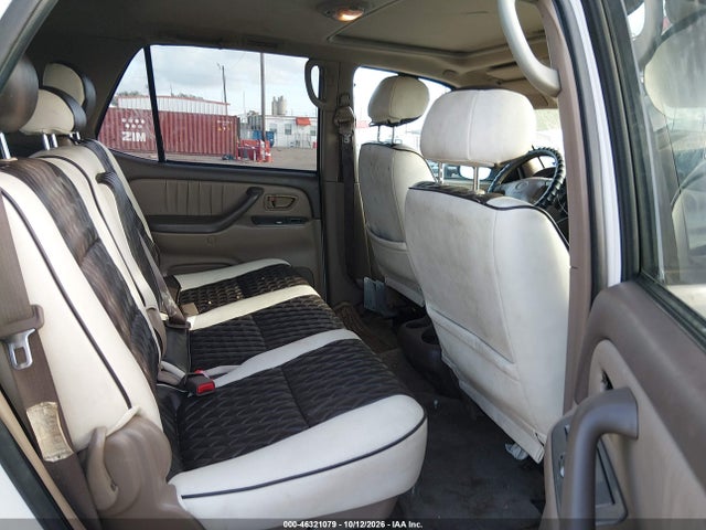 46321079 :رقم المزاد ، 5TDBT48A91S000470 vin ، 2001 Toyota Sequoia Limited V8 مزاد بيع