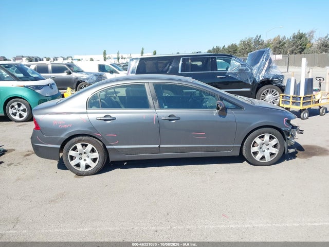 46321080 :رقم المزاد ، 2HGFA16529H309804 vin ، 2009 Honda Civic Lx مزاد بيع