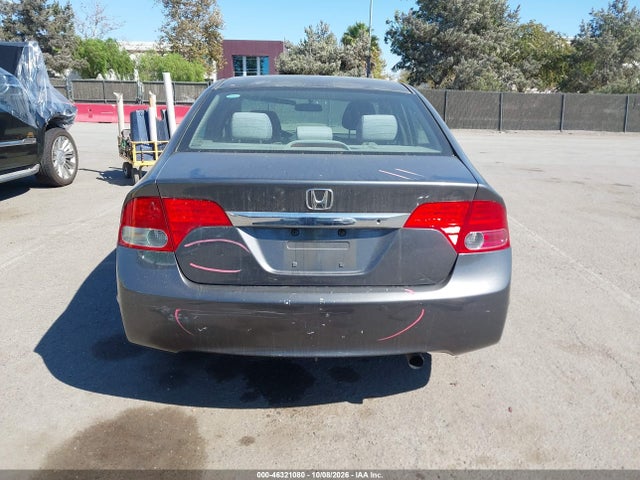 46321080 :رقم المزاد ، 2HGFA16529H309804 vin ، 2009 Honda Civic Lx مزاد بيع
