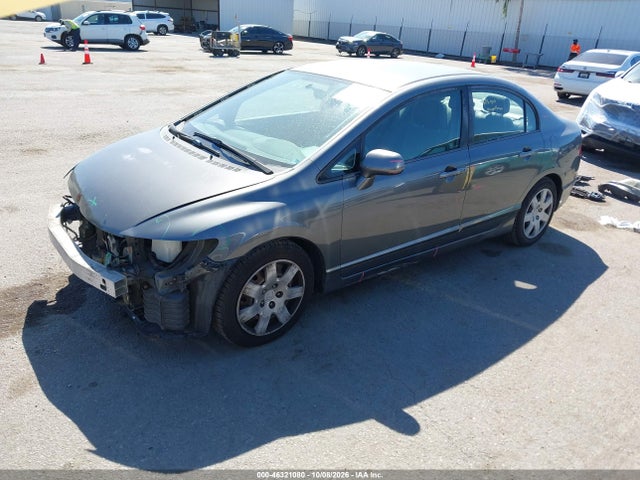 46321080 :رقم المزاد ، 2HGFA16529H309804 vin ، 2009 Honda Civic Lx مزاد بيع