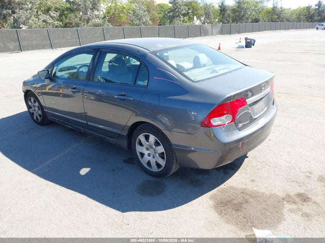 46321080 :رقم المزاد ، 2HGFA16529H309804 vin ، 2009 Honda Civic Lx مزاد بيع
