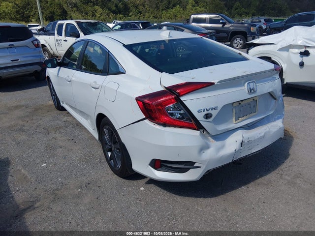 46321083 :رقم المزاد ، JHMFC1F37KX012079 vin ، 2019 Honda Civic Ex مزاد بيع