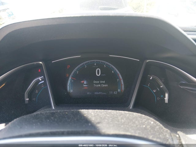 46321083 :رقم المزاد ، JHMFC1F37KX012079 vin ، 2019 Honda Civic Ex مزاد بيع