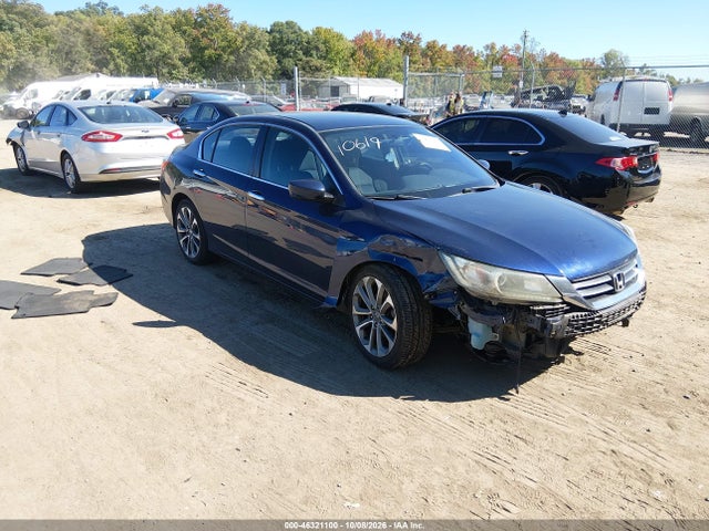 2015 Honda Accord Sport მანქანა იყიდება აუქციონზე, vin: 1HGCR2F59FA075835, აუქციონის ნომერი: 46321100
