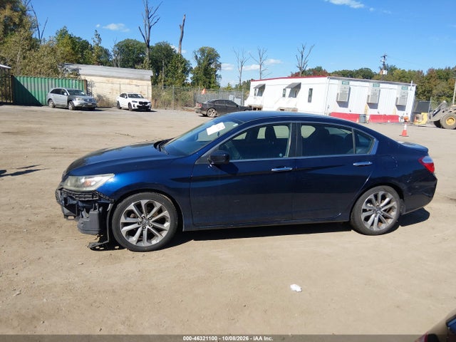 Aukcja sprzedaży 2015 Honda Accord Sport, vin: 1HGCR2F59FA075835, numer aukcji: 46321100