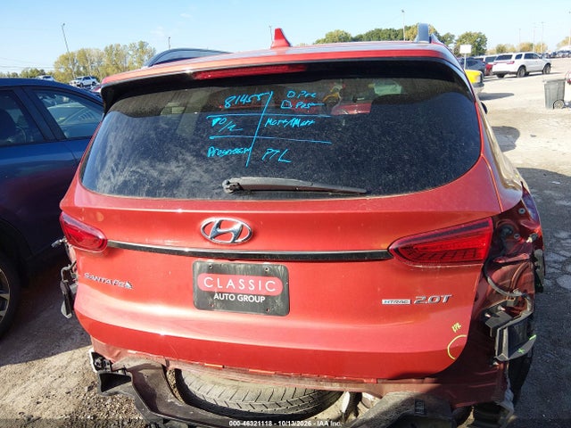 Продажа на аукционе авто 2019 Hyundai Santa Fe Ultimate 2.0t, vin: 5NMS5CAA3KH062224, номер лота: 46321118