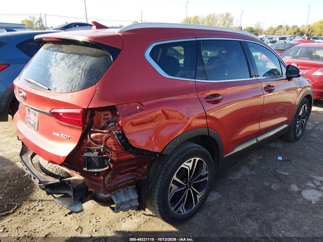 Продажа на аукционе авто 2019 Hyundai Santa Fe Ultimate 2.0t, vin: 5NMS5CAA3KH062224, номер лота: 46321118