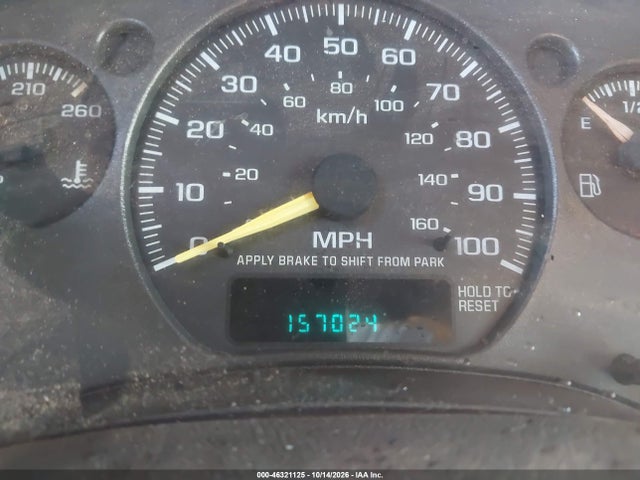 2000 Chevrolet S-10 Ls მანქანა იყიდება აუქციონზე, vin: 1GCCS1449YK113259, აუქციონის ნომერი: 46321125