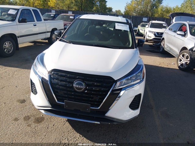 2022 Nissan Kicks S Xtronic Cvt მანქანა იყიდება აუქციონზე, vin: 3N1CP5BV2NL516503, აუქციონის ნომერი: 46321277