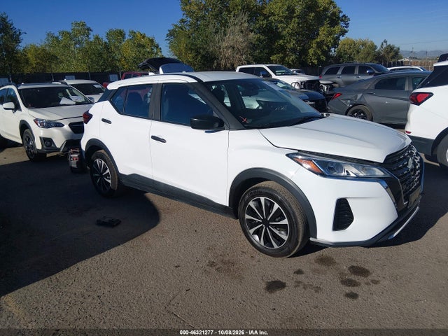 2022 Nissan Kicks S Xtronic Cvt მანქანა იყიდება აუქციონზე, vin: 3N1CP5BV2NL516503, აუქციონის ნომერი: 46321277