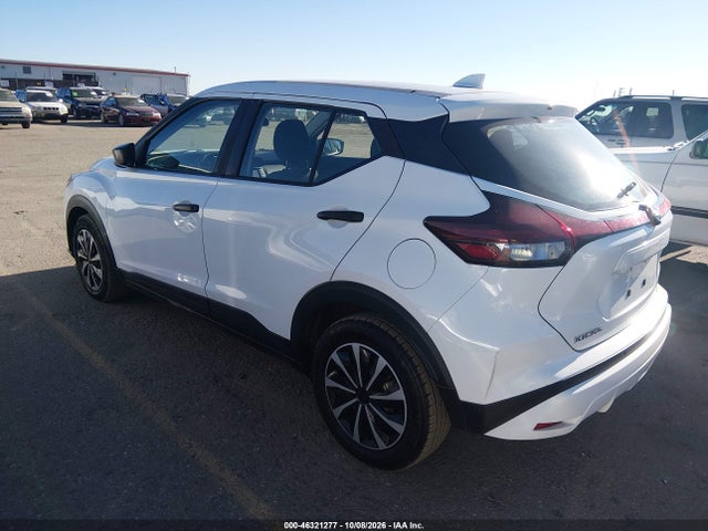 2022 Nissan Kicks S Xtronic Cvt მანქანა იყიდება აუქციონზე, vin: 3N1CP5BV2NL516503, აუქციონის ნომერი: 46321277