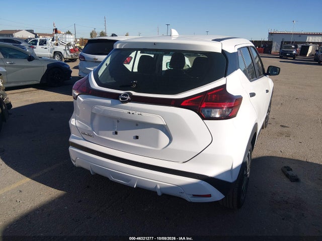 2022 Nissan Kicks S Xtronic Cvt მანქანა იყიდება აუქციონზე, vin: 3N1CP5BV2NL516503, აუქციონის ნომერი: 46321277