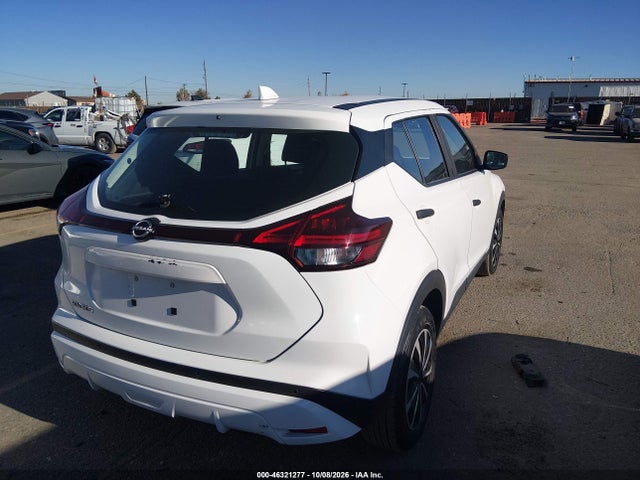 2022 Nissan Kicks S Xtronic Cvt მანქანა იყიდება აუქციონზე, vin: 3N1CP5BV2NL516503, აუქციონის ნომერი: 46321277