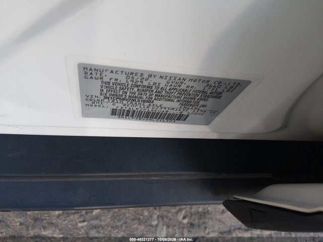 2022 Nissan Kicks S Xtronic Cvt მანქანა იყიდება აუქციონზე, vin: 3N1CP5BV2NL516503, აუქციონის ნომერი: 46321277