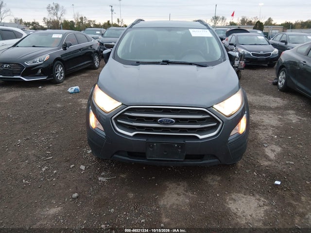Продажа на аукционе авто 2018 Ford Ecosport Se, vin: MAJ6P1UL2JC180068, номер лота: 46321334