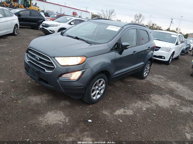 Продажа на аукционе авто 2018 Ford Ecosport Se, vin: MAJ6P1UL2JC180068, номер лота: 46321334