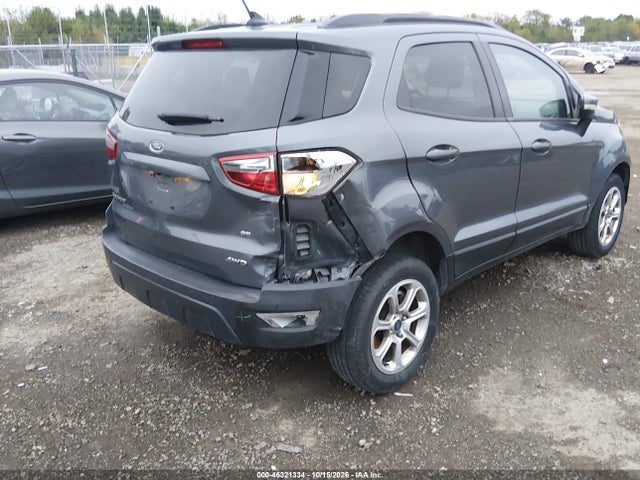 Продажа на аукционе авто 2018 Ford Ecosport Se, vin: MAJ6P1UL2JC180068, номер лота: 46321334
