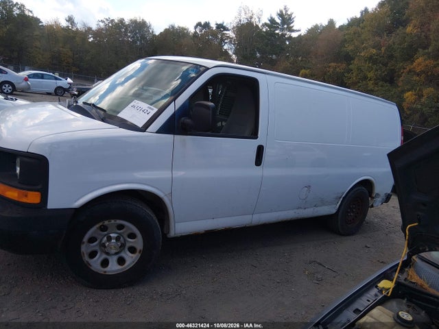 46321424 :رقم المزاد ، 1GCSHAF42D1193480 vin ، 2013 Chevrolet Express 1500 Work Van مزاد بيع