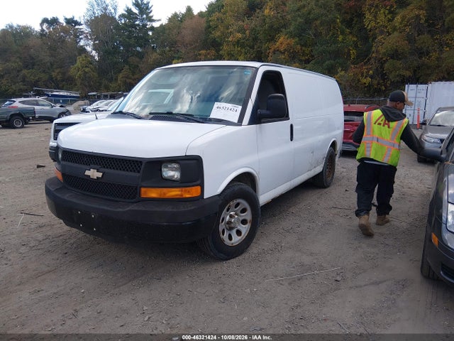 46321424 :رقم المزاد ، 1GCSHAF42D1193480 vin ، 2013 Chevrolet Express 1500 Work Van مزاد بيع