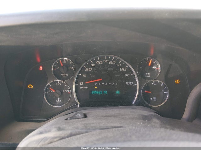 46321424 :رقم المزاد ، 1GCSHAF42D1193480 vin ، 2013 Chevrolet Express 1500 Work Van مزاد بيع