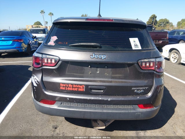 46321617 :رقم المزاد ، 3C4NJCAB0MT538808 vin ، 2021 Jeep Compass Sport Fwd مزاد بيع