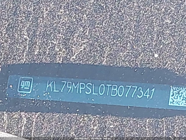 46321823 :رقم المزاد ، KL79MPSL0TB077341 vin ، 2026 Chevrolet Trailblazer Fwd Lt مزاد بيع
