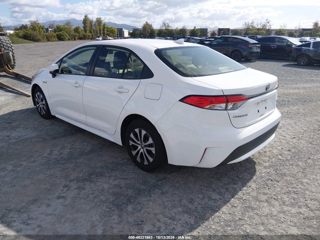 Продаж на аукціоні авто 2021 Toyota Corolla Hybrid Le, vin: JTDEAMDE0MJ011354, номер лоту: 46321963