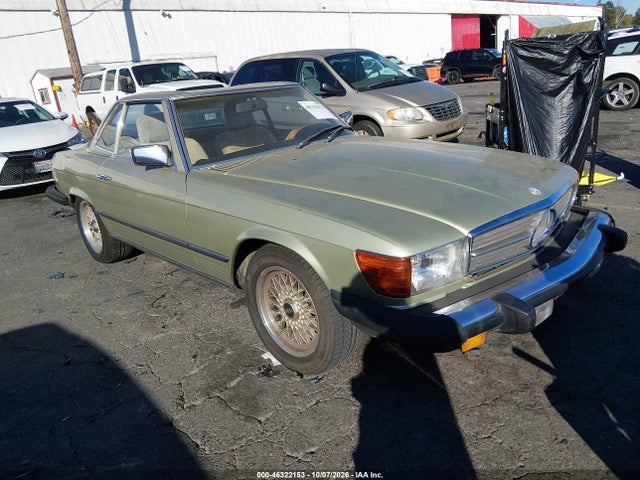 46322153 :رقم المزاد ، WDBBA45A6EB029298 vin ، 1984 Mercedes-benz 380 Sl مزاد بيع