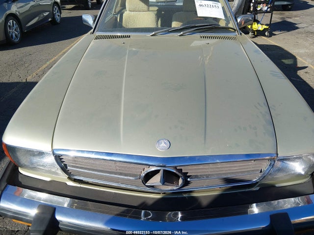 46322153 :رقم المزاد ، WDBBA45A6EB029298 vin ، 1984 Mercedes-benz 380 Sl مزاد بيع