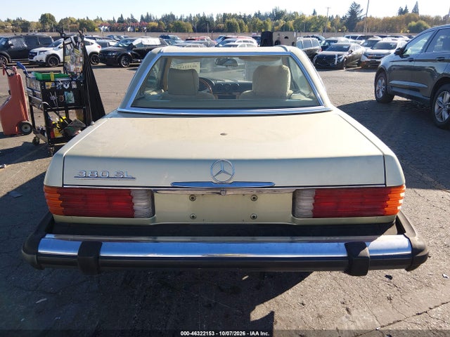 46322153 :رقم المزاد ، WDBBA45A6EB029298 vin ، 1984 Mercedes-benz 380 Sl مزاد بيع