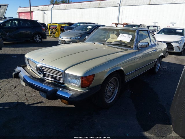 46322153 :رقم المزاد ، WDBBA45A6EB029298 vin ، 1984 Mercedes-benz 380 Sl مزاد بيع