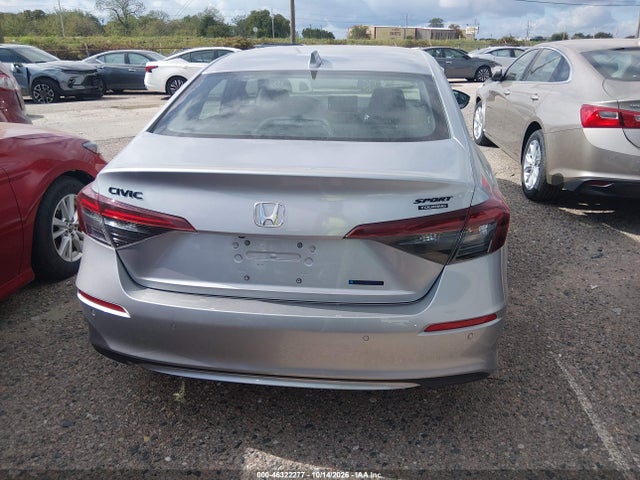 Продажа на аукционе авто 2026 Honda Civic Hybrid Sport/sport Touring, vin: 2HGFE4F86TH345972, номер лота: 46322277