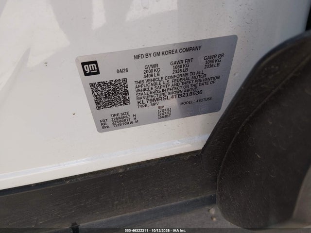 Chevrolet Trailblazer Awd Lt 2026 KL79MRSL4TB218536 Image 9