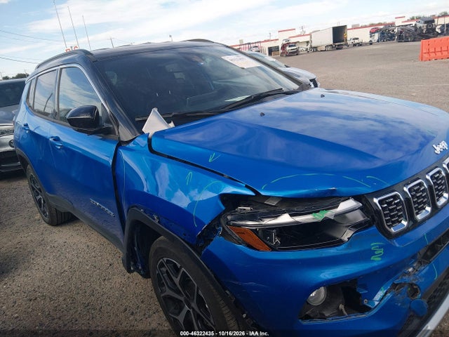 2026 Jeep Compass Limited მანქანა იყიდება აუქციონზე, vin: 3C4NJDCN6TT187253, აუქციონის ნომერი: 46322435