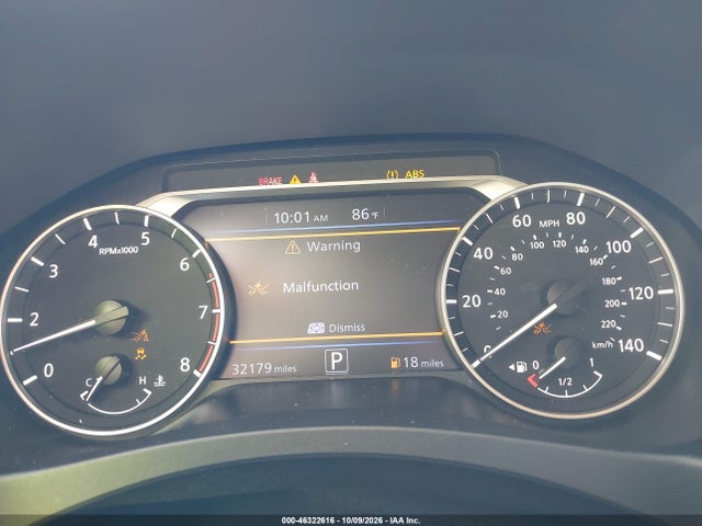 46322616 :رقم المزاد ، 1N4BL4DV1SN394536 vin ، 2025 Nissan Altima Sv Fwd مزاد بيع
