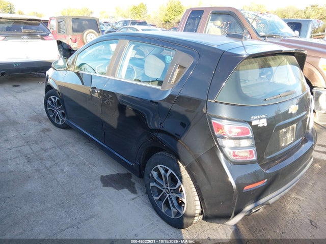 Aukcja sprzedaży 2017 Chevrolet Sonic Lt Auto, vin: 1G1JD6SH1H4177698, numer aukcji: 46322621