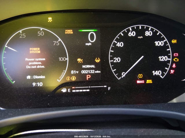 Продаж на аукціоні авто 2026 Honda Civic Hybrid Sport, vin: 19XFL4H88TE024125, номер лоту: 46322626