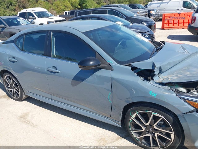 2025 Nissan Sentra Sr მანქანა იყიდება აუქციონზე, vin: 3N1AB8DVXSY356602, აუქციონის ნომერი: 46322652