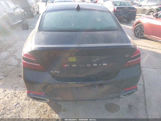 2025 Genesis G70 2.5t Rwd მანქანა იყიდება აუქციონზე, vin: KMTG34SC3SU154767, აუქციონის ნომერი: 46322674