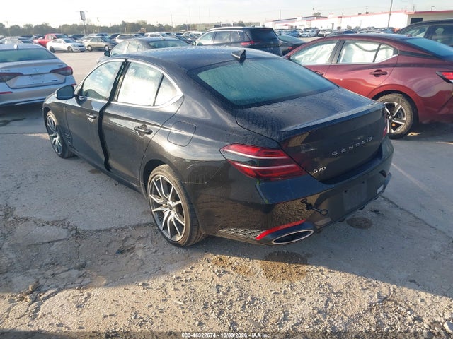2025 Genesis G70 2.5t Rwd მანქანა იყიდება აუქციონზე, vin: KMTG34SC3SU154767, აუქციონის ნომერი: 46322674