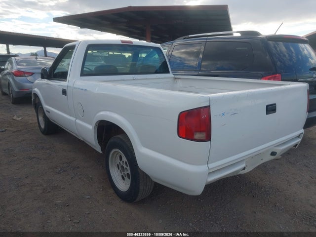 1997 Chevrolet S-10 Fleetside მანქანა იყიდება აუქციონზე, vin: 1GCCS1446VK185922, აუქციონის ნომერი: 46322699